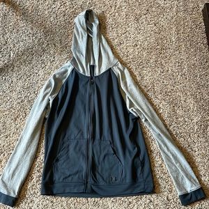 Youth under armour zip up sweatshirt